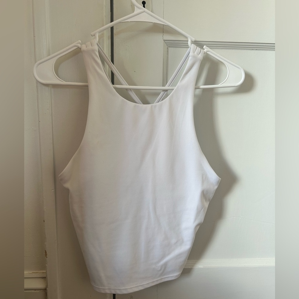 White tank top